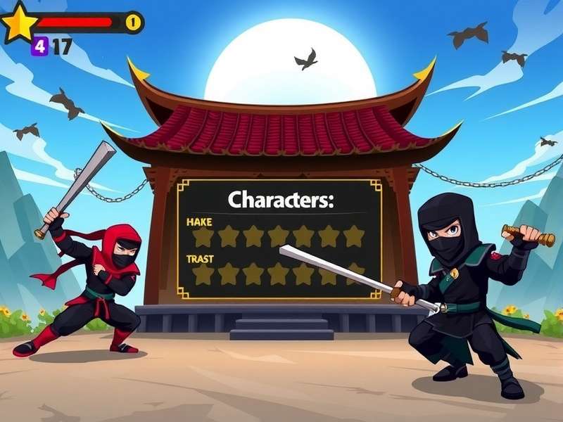 Ninja Fiesta Brawl gameplay screenshot